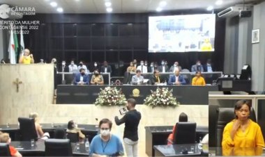 Solenidade do Mérito da Mulher Contagense.