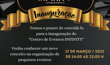 Inauguração da mais nova casa de eventos