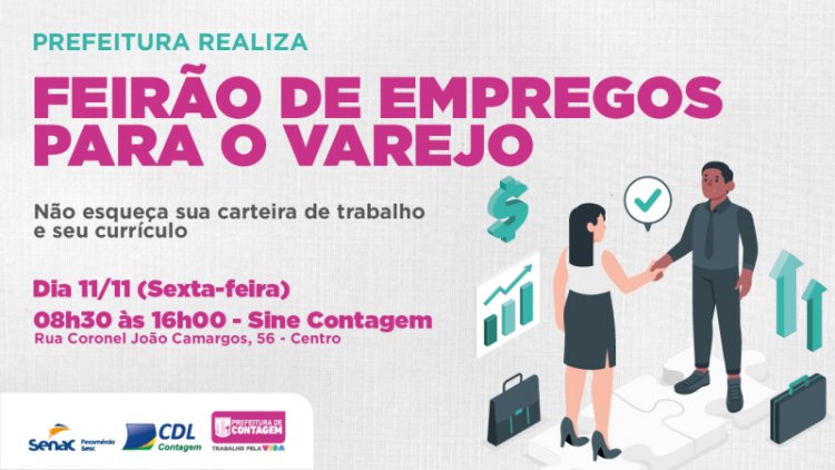 Profissionais de recursos humanos das empresas do setor estarão de plantão para realizar entrevistas e pré-seleção