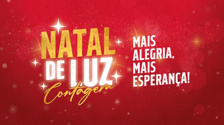 Natal de Luz:  Contagem encanta moradores com o maior Natal da RMBH