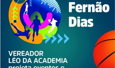 VEREADOR LÉO DA ACADEMIA, APRESENTA EVENTOS E TORNEIOS ESPORTIVOS PARA O PARQUE FERNÃO DIAS.