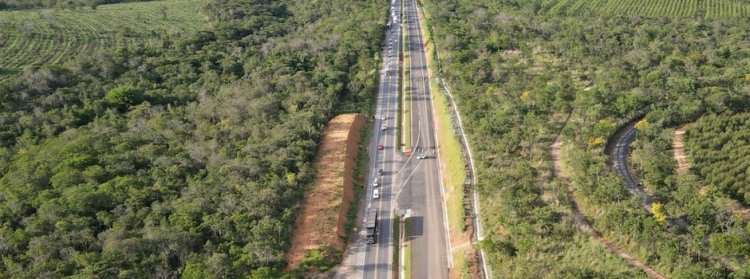 Primeiro trecho de pista duplicada na BR-135 é inaugurado em Curvelo