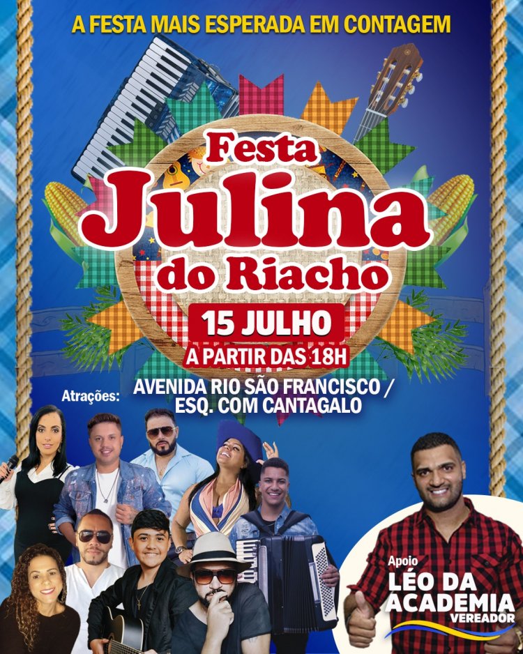 É NO RIACHO, A MAIOR FESTA DE CONTAGEM!