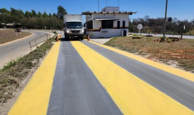 DER-MG acompanha aferição de balanças de pesagem na MG-439, no Centro-Oeste do estado