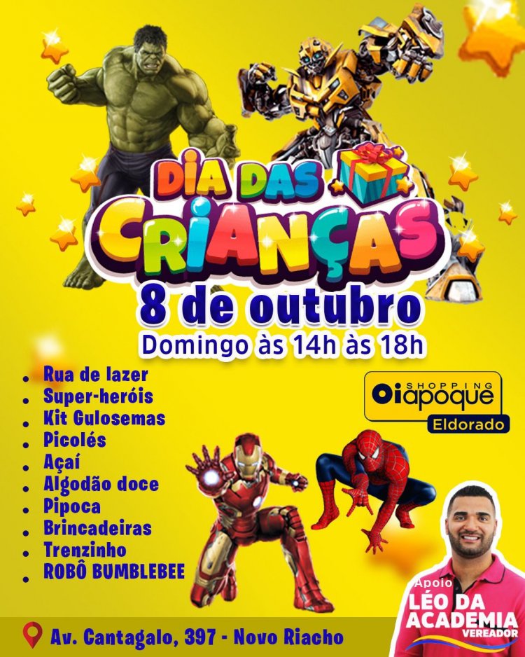 Festa do dia das crianças Novo Riacho Contagem