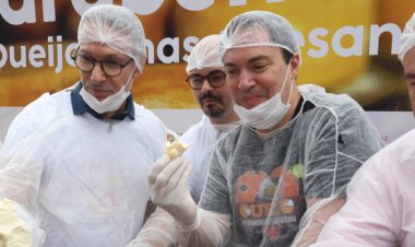 Com maior queijo do mundo, Governo de Minas encerra homenagens aos Modos de Fazer o Queijo Minas Artesanal