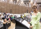 Prefeita Marília Campos toma posse na Câmara Municipal para o quarto mandato